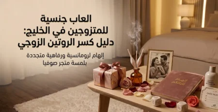 العاب جنسية للمتزوجين في الخليج: دليل كسر الروتين الزوجي